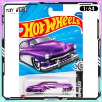 2025B Hot Wheels TH Diecast Car Model Super Treasure Hunt Hirohata Merc Limitied Collectible Model Room Ornament Boy Toy Gift