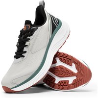 Fitville Men'S Walking Shoes Wide Design Sneakers Cushioned Tennis Running Shoe With Arch Support For Plantar Fasciitis Relief