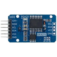 1-20PCS DS3231 DC 3.3V-5V High Precision Clock Module IIC Memory Module with AT24C32 Memory and RTC I2C Interface for Real-Time
