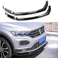 Für VW T-Roc / T Roc TSI TDI 2017-2022 Auto Frontschürze Lip Spoiler Splitter Separator Frontschürze lippe Kappe Schutz Abdeckung