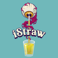 iStraw Magic Tricks Drink Any Liquid From Magicians' Eyeball Shocking Close-up Party Illusions Gimmicks Mentalism Magia Props