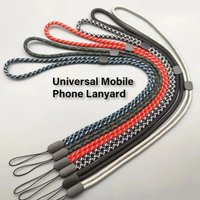 1/2pcs Phone Lanyard Adjustable Diameter Outdoor Universal Case Crossbody Shoulder Neck Cord Clip Hang Anti-Lost Wrist Strap