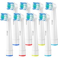 4/8/12/20 Pack Compatible with Oral B Electric Toothbrush Replacement Brush Heads, Professional Toothbrushes Head for 1000 500