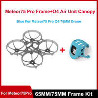 For BETAFPV Meteor75 Pro O4 / Meteor65 Pro O4 Drone O4 Air Unit Camera Canopy + 65mm/75mm Frame for Meteor65 Meteor75 Pro Drones