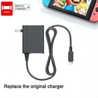 Charger for Nintendo Switch 39W AC Adapter,15V/2.6A Power Supply Fast Charger with 5FT Cord for Switch OLED/Lite Support TV Mode