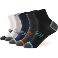 20Pairs High Quality Men's Cotton Socks Set Casual Breathable Sports Winter Black Large Size 38-45