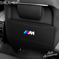 Car Logo Seat Back Anti Kick Pad Prevent Dirt Leather Protection Cover For BMW M E46 E90 E60 F10 F30 E39 E36 F20 E87 G30 E92 E91