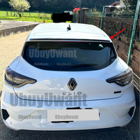 For Renault Clio MK5 Clio 5 2019 2020 2021 2022 2023 2024 Rear Roof Lip Spoiler Wing Hatchback Rear Roof Spoiler