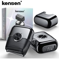 KENSEN S26 Elektrisch scheerapparaat voor mannen 4D drijvende mesjes Folie scheerapparaten Waterdicht 8000 RPM Baardtrimmer Draagbaar mini elektrisch