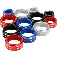1 Set for BMW 1 2 3 4 Series F30 F34 F46 X1 F47 GT Car Air Conditioning Switch Knob Decor Ring Audio Volume Button Trim Cover