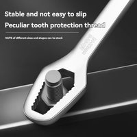 Universal 3-17mm Adjustable Torx Wrench Double-Headed Self-Tightening Glasses Wrench Board Spanner Hand Tools for Factory 2026