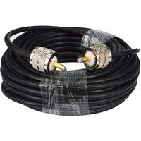 Promotion! 15M UHF Coaxial Cable RG58 Coax Cable PL259 Cable 50 Ohms CB Radio Antenna Cable UHF Male To UHF Male Low Loss UHF