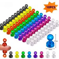 10/15/20 Pcs/Set Strong Neodymium Noticeboard Skittle Men Pin Magnets Fridge DIY Whiteboard Uses in Office Advertising Education