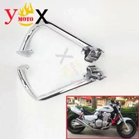 Motorcycle Crash Bar Engine Guards Frame Protector Steel For Honda CB1300 CB 1300 X-4 X4 1998 1999 2001 2002 2003