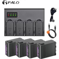 Palo 11800mah npf990 NP-F990 NP F990 batterie kompatibel mit np f980 f970 f960 f750 f550 f570 & 4 steckplätze ladegerät für sony qm91d CCD-RV100 tru47e