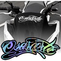 AliExpress NONE 3PCS Funny Osascorte Motorcycle Stickers Self-Adhesive Waterproof Vinyl Decals for Helmet Fuel Tank Windshield Fender Bicycle