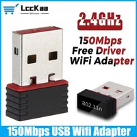 USB WiFi Adapter 2.4GHz 150Mbps Wireless USB WiFi Network Adapter Mini Driver-free High Speed USB Receiver for Desktop Computer