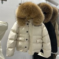Childrens and Teens Winter Coats 2025 New Kroean Fashionable Boys Girls Thicken Warm Padded Parkas Hooded Single Breasted