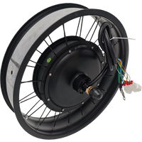 48V 60V 72V 5000W eBike Fat Motor Wheel 20/24/26x4.0" Electric Bicycle