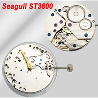 Seagull ST3600 Mechanical Movement ST36 Watch Men's ETA 6497 Manual Winding 17 Gemstone Case, 9H Small Second Mod Mechanism