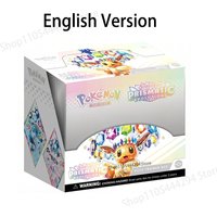 360Pcs Pokemon Card Prismatic Evolutions SCARLET VIOLE English Version Pokemon Booster Battle Transaction Card