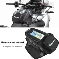 For BENELLI TNT 125 TNT135 Jinpeng 502 TRK502 TRK Motorcycle fuel tank bag Knight navigation bag Waterproof large capacity