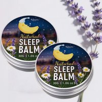 Sleep Cream - Deep moisturizing and long-lasting fragrance, lily and chrysanthemum rosemary, portable night cream, suitable for