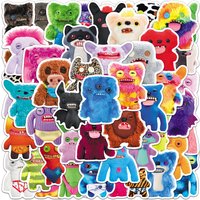 50pc Cartoon Fugler Series Cartoon Cute Graffiti Stickers Suitcase Laptop Skateboard Personalized Stickers