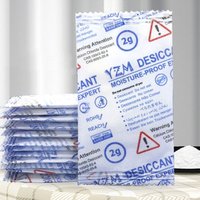 2/5/10/25/50g Calcium Chloride Desiccant Handicraft Leather Goods Shoes Clothing Wardrobe Moisture-proof Agent