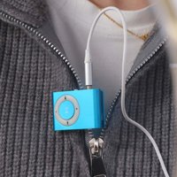 Fashion Mini Mirror Walkman Media Player Metal MP3 Player Sport MP3 Clip MP3 Music Player