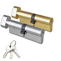 Wooden Door Lock 70 Lock Cylinder With 3 Keys Cylinder Anti-Theft Entrance Alloy Door Lock Indoor Door Lock Lengthened Core