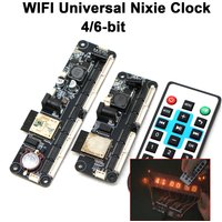 Universal Nixie Tubes clock Motherboard WIFI Clock Controller IN12 IN14 IN4 IN18 IN8 QS30 Tube Time Display APP Remote Control