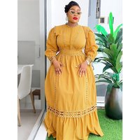 Long Sleeve Party Dresses For Women 2026 Spring Clothing African Turkey Maxi Robe Dubai Muslim Abayas Elegant Lady Evening Gown