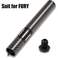 Universal Carbon Fiber Telescopic Pool Cue Extension Butt pro Series 9-Ball Accessory with Bullet Joint Pin