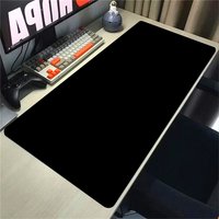 Gaming Mousepad Speed Solid Color Black Mouse Pad Carpet for Mouse Laptop Accessories Stitch Things Computer Keyboards Carpets