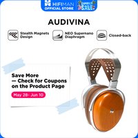 HIFIMAN AUDIVINA Closed Back Planar Over-ear Studio Headphone