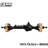 GPM Alu 7075 Brass Front Straight Axle Housing For AXIAL 1/10 SCX10 Pro AXI03028