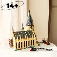 Magic School Great Hall Castle 75954 Building Blocks Set, DIY Creative Model Kit for Adults & Kids, Birthday Christmas Gift Hom