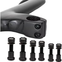 CHOOEE Bike Accessories Titanium Bicycle Carbon Stem Bolts And Nuts M5 16/18/20mm Road MTB Bike Stem Fixed Bolts 2pcs