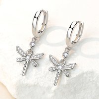 925 Sterling Silver Earrings Channel Cubic Zirconia Silver Stud Earrings for Women Sterling Silver Jewelry