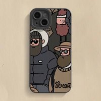 Cartoon Uncle Case For Samsung Galaxy S24 S23 S22 Ultra S21 Plus S20 FE A32 A52 A13 A23 A33 A53 A14 A34 A54 Soft Silicone Cover