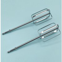 1/2pcs Electric Hand Mixer Beater Replacement Parts Stainless Steel Whisk Mixing Rod for Egg Cream Butter Baking