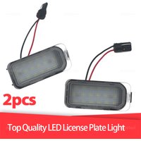 For Ford S-MAX C-MAX Focus MK2 MK3 2x Car Rear LED SMD License Number Plate Light Lamp Kuga Fiesta Mondeo