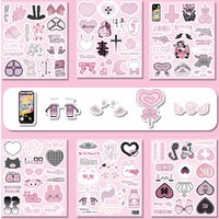 Mine-Kei Sticker Set (103Pcs) - Dark Aesthetic Yami Kawaii Decor for Laptop - Murah & Keren RecordingYourLife Store