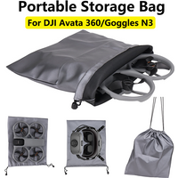 For DJI Avata 360 Drone Goggles N3 Flight Glasses Storage Bag Portable Handbag Waterproof Anti-scratch Protective Bag Accessory