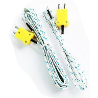 K Type Thermocouple Probe Temperature Sensor High Temperature Resistant 1m 3m -50~400℃ Exposed Junction Surface Measuring Cable