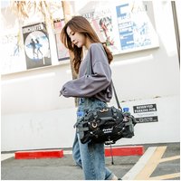 AliExpress NONE Camping Waist Chest Bag Outdoor Nylon Shoulder Crossbody Travel Cycling Bicycle Riding Running Handbags Climbing Men's Bags