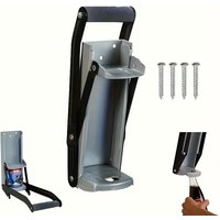 New Empty Can Crusher Can Crusher Pet Bottle Bottle Crusher Wall-Mounted Space Saving Compact Can Crusher Steel Space Saving