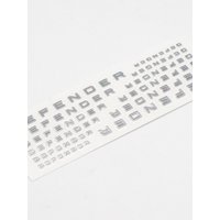 Model Car 1:35 24 18 Rover Defender Metal Stickers Decorative