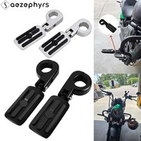 Crash Bar Foot Pegs1.25" (32mm) Motorcycle accessories Highway Clamp Footrest For Harley davidson Honda Harley KAWASAKI YAMAHA
